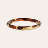 Gas Bijoux Cobra Bangle / Tan