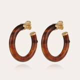 Gas Bijoux Caftan Earrings / Brown