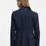 Please Pinstripe Blazer / Navy