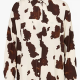 Please Printed Shirt / Cow Print