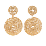 Gas Bijoux Lucky Onde Large Earrings / Gold
