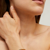 Gas Bijoux Bamboo Mini Cuff / Turquoise