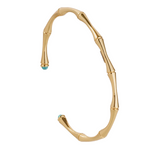 Gas Bijoux Bamboo Mini Cuff / Turquoise