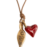 Peschi Che Volano Scorfano Pendant / Bronze and Enamel