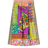 Me369 Vanessa Printed Midi Skirt / Artisan