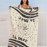 Me369 Lucy Printed Scarf / Mermaid