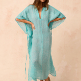 Estilo Emporio Corfu Kaftan / Rete Turquoise