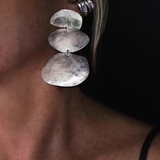 Ewa Tribal The Silver Moro Earrings