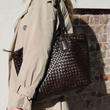 Juju & Co Basque Tote / Chocolate