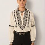 Maison Hotel Bruna Blouse - White Lies