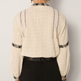 Maison Hotel Bruna Blouse - White Lies
