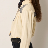 Maion Hotel Amrit Blouse - Navy Blue