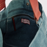 Beach Jute Bag / Indigo