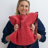 Beach Jute Bag / Red