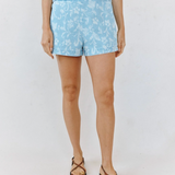 Bella Dahl Clean Front Catalina Short / Vintage Fleur Denim