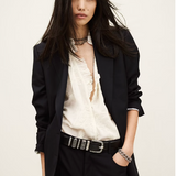 Ba&sh Nisha Tailored Blazer / Navy