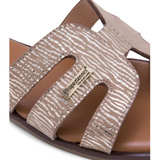 Les Tropeziennes Hamiga Slip on Sandals / Zebra Beige