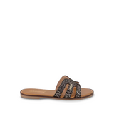 Les Tropeziennes Hamiga Slip on Sandals / Zebra Black