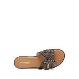 Les Tropeziennes Hamiga Slip on Sandals / Zebra Black