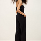 Ba&sh Cenelia Bustier Jumpsuit / Navy Blue