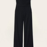 Ba&sh Cenelia Bustier Jumpsuit / Navy Blue