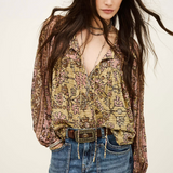 Ba&sh Pamila Blouse / Yellow