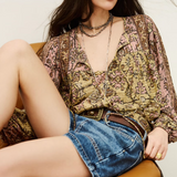 Ba&sh Pamila Blouse / Yellow