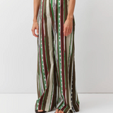 Diega Piedro Pants / Khaki-Green-Plum