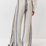 Diega Pindo Pants / Ecru-Blue-Straw