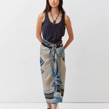 Diega Pareo / Blue-ecru-Indigo