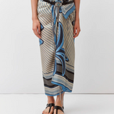 Diega Pareo / Blue-ecru-Indigo