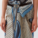 Diega Pareo / Blue-ecru-Indigo