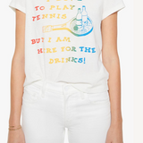 Mother The Boxy Goodie Goodie Tee / I Love To Play Tennis