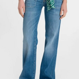 Le Temps Des Cerises Flare Jean / Blue