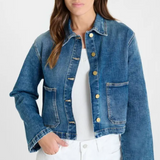 Le Temps Des Cerises Faksel Jacket / Blue