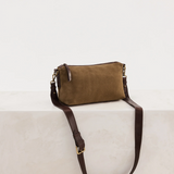 Suede Teddy Bag / Chesnut