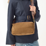 Suede Teddy Bag / Chesnut