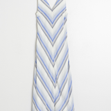 Indi & Cold Chevron Stripe Organic Cotton Maxi Dress
