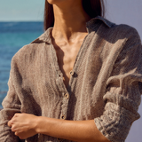 Estilo Emporio Arch Shirt / Rete Chocolate