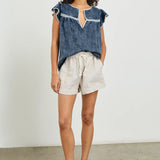 Rails Tafia Top / Classic Blue