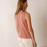 Indi & Cold Knitted Vest / Rosa Vintage