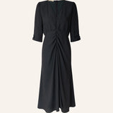 Sessun Nylia V-Neck Dress / Smoke Green