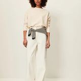 Sessun Austin Shoulder Tab T-shirt / Fleur de Sel