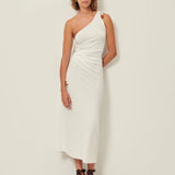 Sessun Leite Knitted Long dress / Optical White