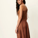 Sessun Mombossa Dress / Caramelo