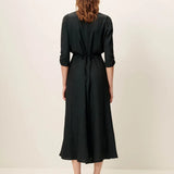 Sessun Nylia V-Neck Dress / Smoke Green