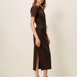 Sessun Vertigo Milano Jewel Dress / Espresso