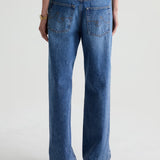 AG Billie Low Slung Straight Leg Denim / American Riviera