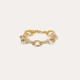 Gas Bijoux Two Tone Bell Bracelet