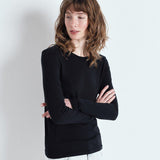 American Vintage Gamipy Long Sleeve T Shirt / Black
